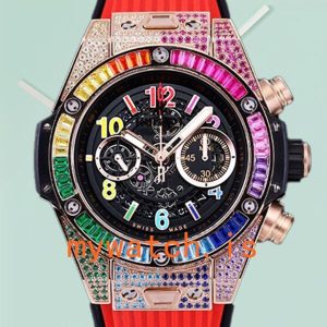 Hublot Big Bang 44mm 421.OX.1118.LR.0999-002 Men Black Skeleton Dial: Genuine vs. Replica