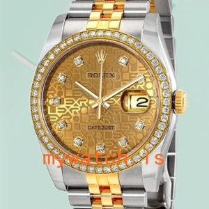 Rolex Datejust Men’s 116243CJDJ 36mm Black Dial: A Timeless Masterpiece